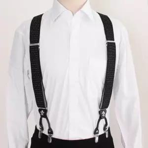 BM_SSPD04 6클립 서스펜더벨트 멜빵 패션 정장 남성 소품 캐주얼서 셔츠