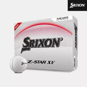 스릭슨 Z스타9 XV 골프볼 퓨어화이트 우레탄소재 공 3피스 12알