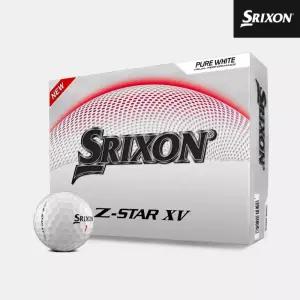 스릭슨 Z스타9 XV 골프볼 퓨어화이트 우레탄소재 공 3피스 12알