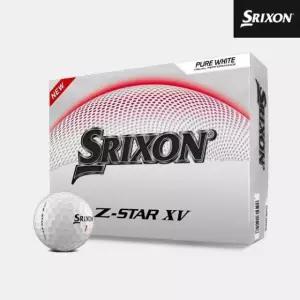 스릭슨 Z스타9 XV 골프볼 퓨어화이트 우레탄소재 공 3피스 12알