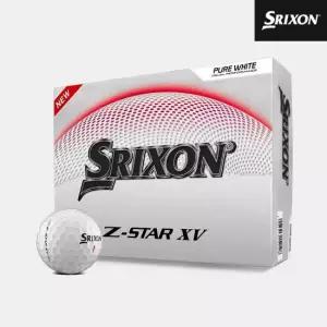 스릭슨 Z스타9 XV 골프볼 퓨어화이트 우레탄소재 공 3피스 12알