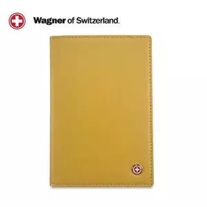 남녀소가죽여권지갑 SwissWagner 천연소가죽 여권지갑 골드옐로우