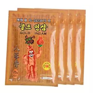 (다올)골드인삼 건강패드 인삼패드 25매 파스 인삼파스