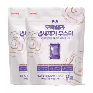 피지 모락셀라 냄새제거부스터 화이트머스크 26입 2개