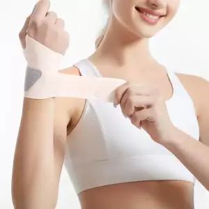 얇은 손목보호대 건초염 헬스 골프 테니스 스트랩 손목 아대 엄지 고리 보호대 2set
