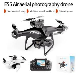 E55 드론 미니  듀얼 카메라 8K 항공 HD 전문가용 원격 조종 GPS 위치 확인 및 회피 브러시리스 모터