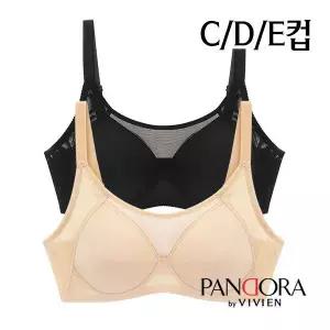 [판도라by비비안]노와이어 풀컵몰드브라1종(PBR7126)75C~85E