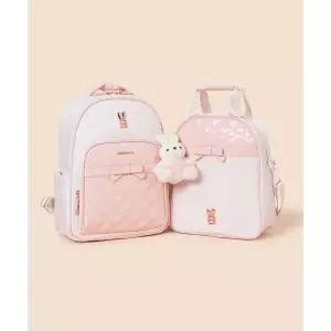 빈폴키즈 BEANPOLE KIDS 리본 퀼팅 여아 책가방 2SET 아이보리 (BI61D4G070) BI61D4G070 252680