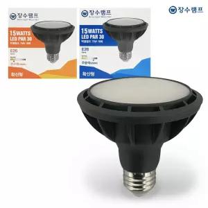장수 15W LED PAR30 E26 확산형 램프 전구교체 조명