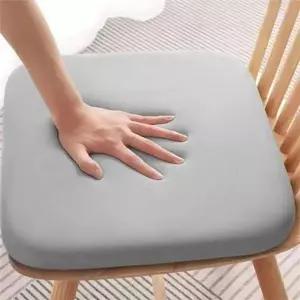 [하프클럽/알티피아]메모리 폼 의자 방석 실크 의자 방석 고밀도 통기성 컴퓨터 사무실 좌식 네모 차량용