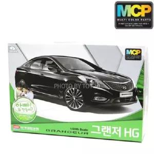 현대자동차 1/24 그랜저 HG 블랙 색상 축소 재현