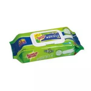 3M 청소포 WT410053290 물걸레 더블액션 대형(20매)