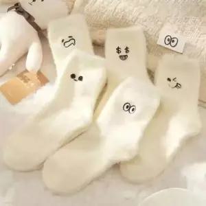 기모 중목 수면 양말 5켤레 여성양말 발목양말 두꺼운양말
