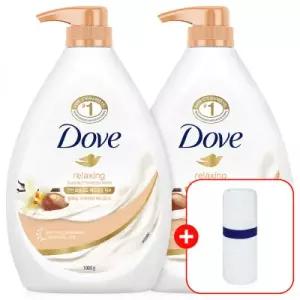 도브 바디워시 대용량 바디클렌저 시어버터 1000ml 2개