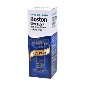 [제이큐]바슈롬 보스톤 심플러스 다목적 렌즈 세정액 120ml