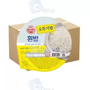 맛있는 오뚜기밥 흰밥 210g 24개