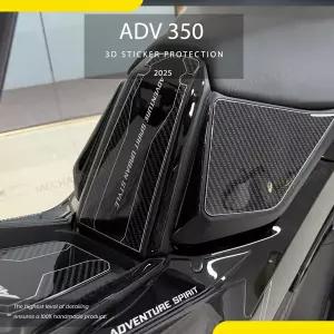 ADV350 350 ADV 2024 2025 바이크 오토바이 액세서리 3D 탱크 패드 스티커 보호 키트