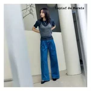 라삐아프 26SS 투턱 드레이프 데님팬츠 1종 런칭 가격 69,900원