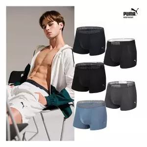 매장정품 푸마바디웨어 출고가 49900원 푸마 남성 블랙 프리미엄 드로즈 5종 균일가 택일 1818016