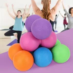듀얼 땅콩 마사지볼 TPE 지압볼 퍼플 듀얼마사지볼