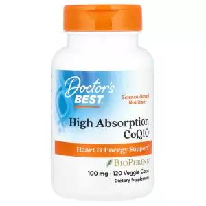 닥터스베스트 코큐텐 CoQ10 바이오페린 100mg 120정 미국출발