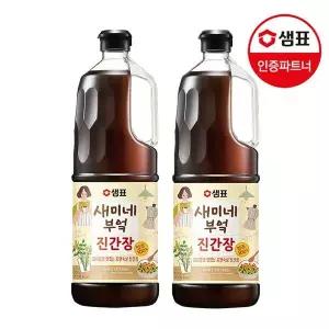 [샘표] 새미네부엌 진간장 1.7L 2개[36130580]