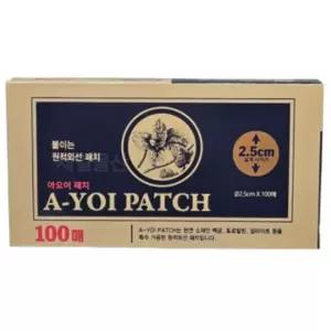 BD 아요이 자석패치 어깨 허리 자극완화 패치 100매 1개