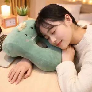 [하프클럽/셀럽하우스]캐릭터 낮잠베개 책상베개 등쿠션 목베개