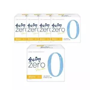 순수한면 제로 팬티라이너, 슈퍼롱, 20매, 5개