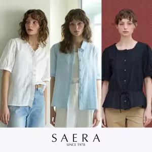[SAERA] 26SS 아일렛 블라우스 3종