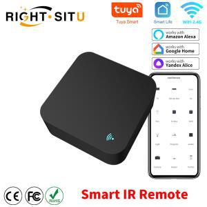 Tuya 스마트 R 리모컨 스마트 라이프 스마트 홈 자동화 TV DVD AUD AC 원격 교체 알렉사 구글 홈으로 작동