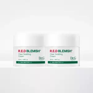 닥터지 레드 블레미쉬 클리어 수딩 크림 50mL 듀오 기프트 세트
