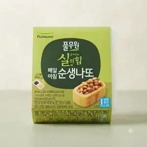 풀무원 생산직송 매일아침 순생나또(2팩x15개), 총 30팩