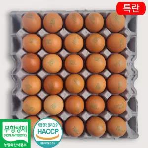 제이피농장 난각번호3번 무항생제 계란 신선한 특란 30구 60구 HACCP