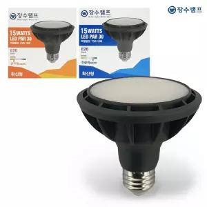 장수 15W LED PAR30 확산형 램프 전구교체 E26 조명