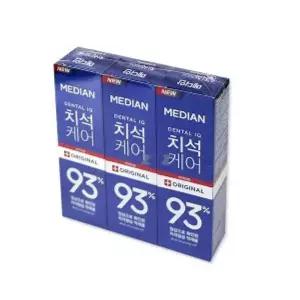 [아모레퍼시픽]메디안 치석 오리지널 치약 120gX3개 구취제거 치약