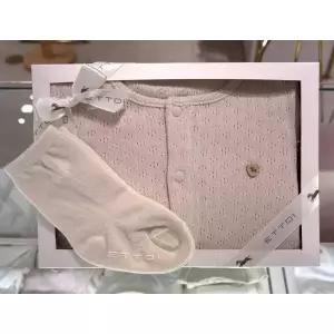 에뜨와 ETTOI 말띠임신출산선물아일슬림우주복X양말세트 07S557501S1 502802