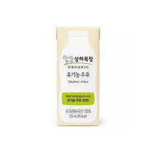 상하목장 유기농 멸균우유 125ml 48팩