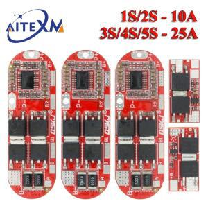 BMS 1S 2S 10A 3S 4S 5S 25A Bms 18650 리튬 이온 Lipo 배터리 보호 회로 기판 모듈 Pcb Pcm 충전기