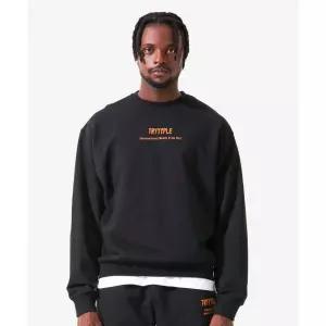 NOICE STUDIO 노이스 스튜디오 Endeavor 맨투맨 티셔츠 Sweatshirt - 블랙 2353350