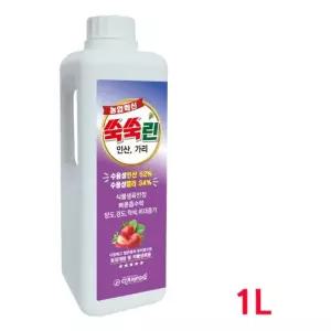 쑥쑥린 미생물 수용성인산칼리 비료 1L식물영양제 화초 화분 퇴비 액상 복합