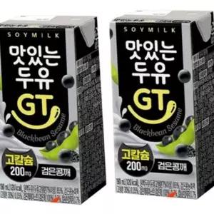 ( )식물성 건강 검은콩 온가족 고슘 190ml 두유 깨