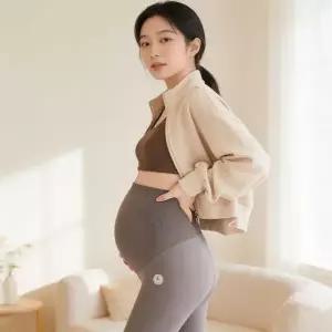 임산부 기모 레깅스 겨울 임신부 하의 임부복 임신초기 만삭 산전