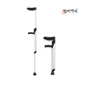 실버백세 DH-107 알루미늄 목발 클러치 20단계 조절