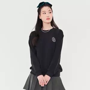 [하프클럽/체이스컬트]여성 발포나염 그래픽 맨투맨 티셔츠-BERG5155B03