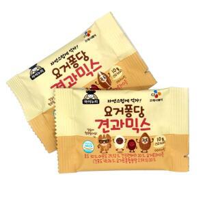 CJ 아이누리 요거퐁당 견과믹스 10g×40입×5묶음 /