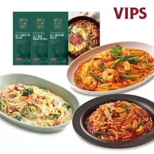 [VIPS] 빕스 원팬 파스타 3종 세트(명란까르보나라+쉬림프로제+볼로네제)
