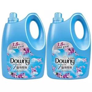 [셀러허브]다우니 레몬그라스와 라일락 3.8L x 2개 초고농축 섬유유연제 본품 (S42592663)