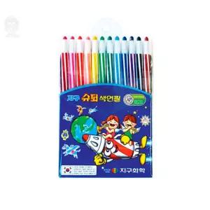 퀸스밸리 12색 샤프식 색연필