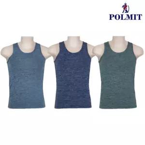 폴밋 국산 인견 남성 빅사이즈 나시 런닝 3장세트 PMR-453